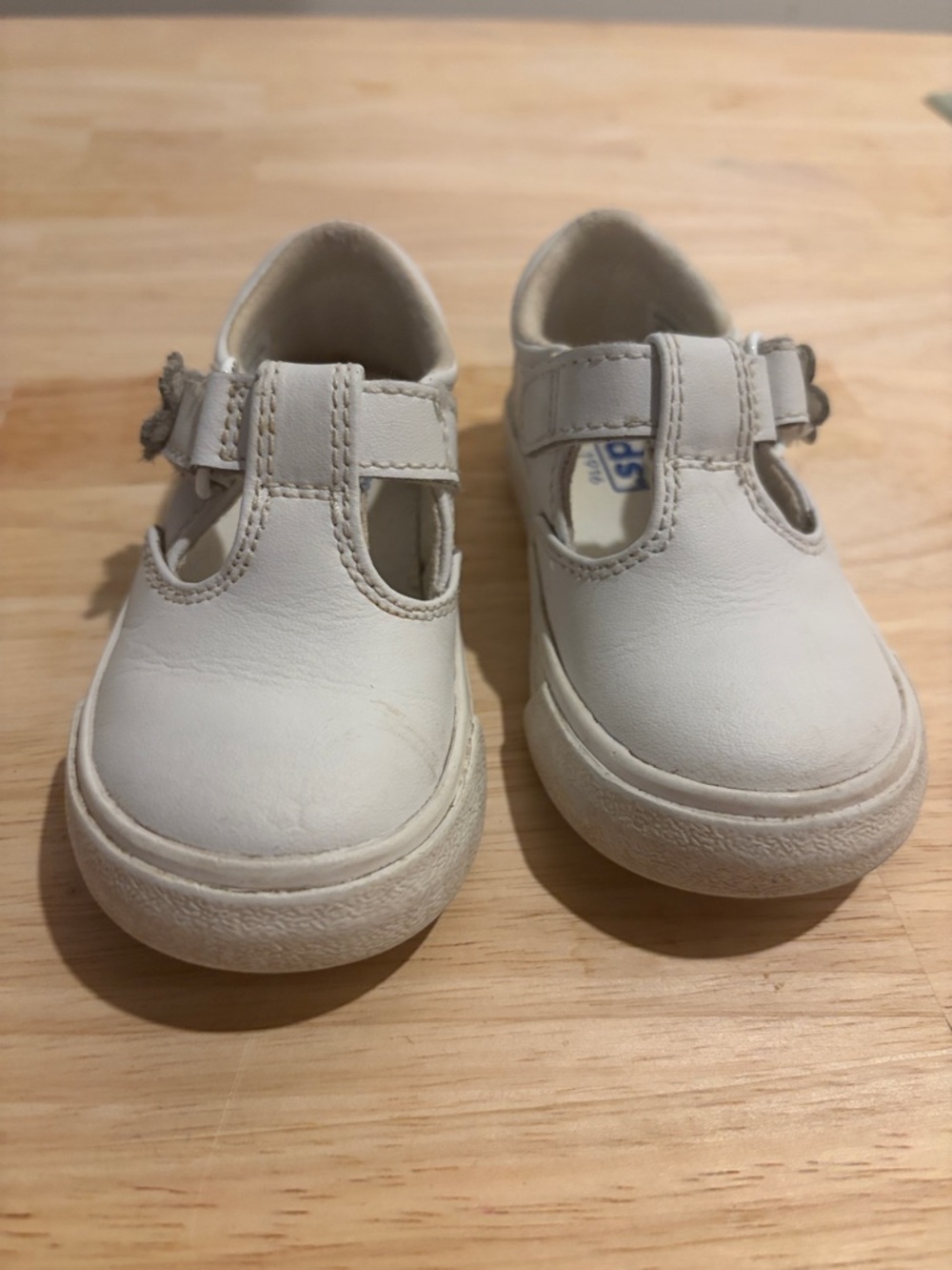 Keds White Toddler T-Strap Mary Jane Shoes